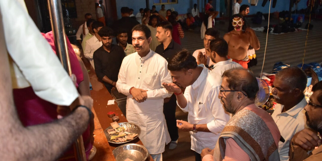 ಅಲ್ಲಿಪಾದೆ ಸಂಸದ ನಳಿನ್ ಕುಮಾರ್ ಕಟೀಲು ಭೇಟಿ