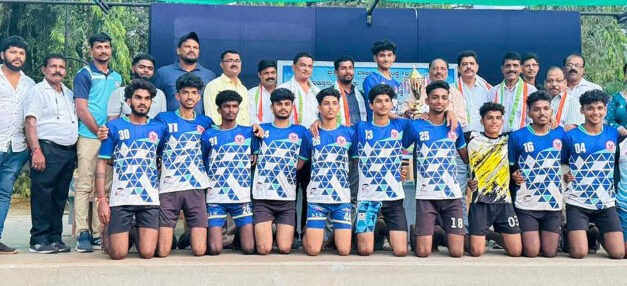 ವಾಲಿಬಾಲ್ ಪಂದ್ಯಾಟ ಬಂಟ್ವಾಳ ತಾಲೂಕು ಬಾಲಕರ ತಂಡ ಪ್ರಥಮ