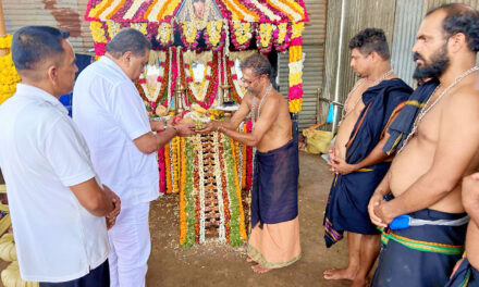 ವಾಮದಪದವು- ಮಾಜಿ ಸಚಿವ ಬಿ.ರಮಾನಾಥ ರೈ ಭೇಟಿ