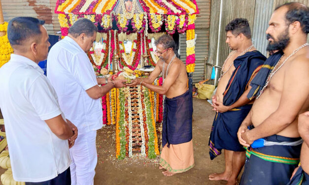ವಾಮದಪದವು- ಮಾಜಿ ಸಚಿವ ಬಿ.ರಮಾನಾಥ ರೈ ಭೇಟಿ