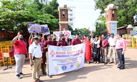 ಯೆನೆಪೊಯ  ರಸ್ತೆ ಸುರಕ್ಷತೆ ಜಾಗೃತಿ ಕಾರ್ಯಕ್ರಮ