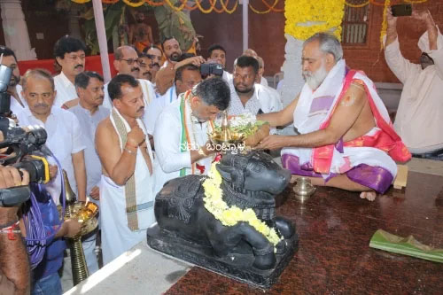 ತುಂಬೆ  ಉಪಮುಖ್ಯಮಂತ್ರಿ ಡಿ.ಕೆ.ಶಿವಕುಮಾರ್ ಭೇಟಿ
