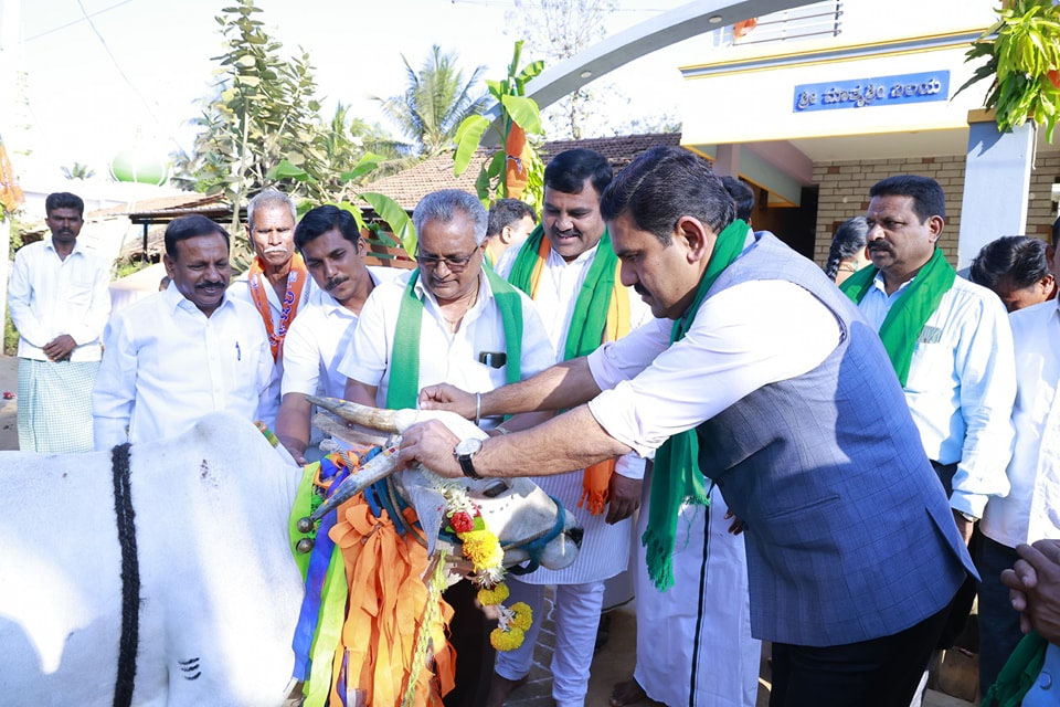 ಅನ್ನದಾತರ ಮನೆಗಳಿಗೆ ಗ್ರಾಮ ಪರಿಕ್ರಮ ಯಾತ್ರೆ