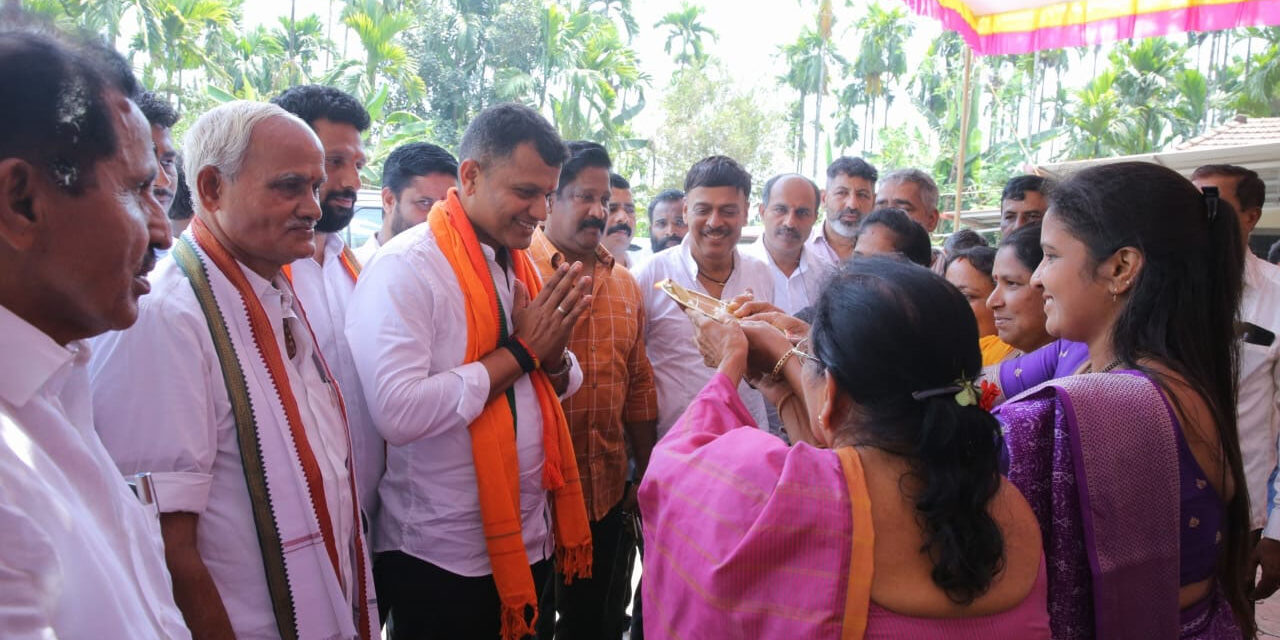ನರಿಕೊಂಬು  ಶಕ್ತಿ ಕೇಂದ್ರದ ಚುನಾವಣಾ ಪ್ರಚಾರ ಸಭೆ