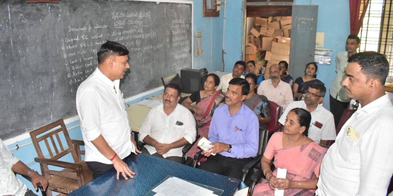 ವಾಮದಪದವು ಬಂಟ್ವಾಳ ಶಾಸಕರಿಂದ ಮತಯಾಚನೆ