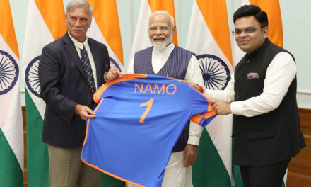 T20 ವಿಶ್ವಕಪ್‌ ಗೆಲುವಿನ ಸಂಭ್ರಮ – ಬಿಸಿಸಿಐನಿಂದ ಮೋದಿಗೆ ʻನಮೋ ನಂ.1ʼ ಟೀ ಶರ್ಟ್‌ ಗಿಫ್ಟ್‌!