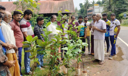 ನರಿಕೊಂಬು ಮೊಗರ್ನಾಡ್  ಶ್ರೀಲಕ್ಷ್ಮೀ ನರಸಿಂಹ  ದೇವಸ್ಥಾನದ ಸಹಯೋಗದಲ್ಲಿ ಗಿಡ ನಾಟಿ ಕಾರ್ಯಕ್ರಮ