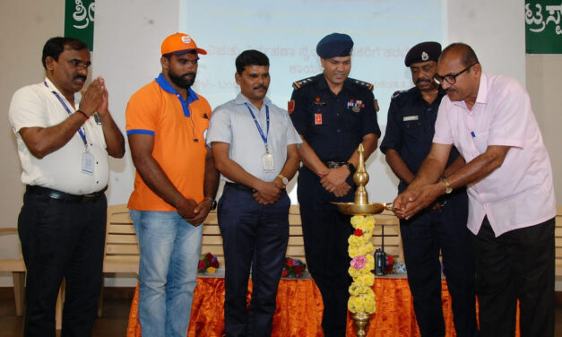 ರಾಷ್ಟ್ರೀಯ ವಿಪತ್ತು ನಿರ್ವಹಣಾ ಪ್ರಾಧಿಕಾರ ( NDRF )  ತಂಡದಿಂದ ಜೀವರಕ್ಷಣಾ ಕೌಶಲ್ಯ ಕುರಿತು ತರಬೇತಿ ಕಾರ್ಯಕಾರ