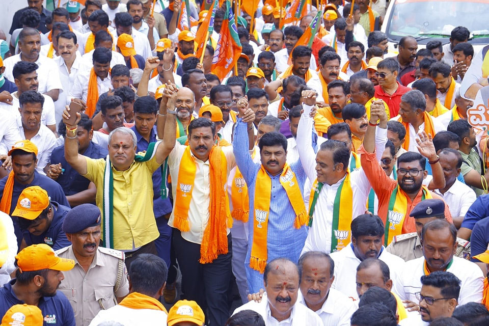 ಆರನೇ ದಿನ: ಬೆಂಗಳೂರಿನಿಂದ ಆರಂಭವಾದ ಮೈಸೂರು ಚಲೋ ಪಾದಯಾತ್ರೆ