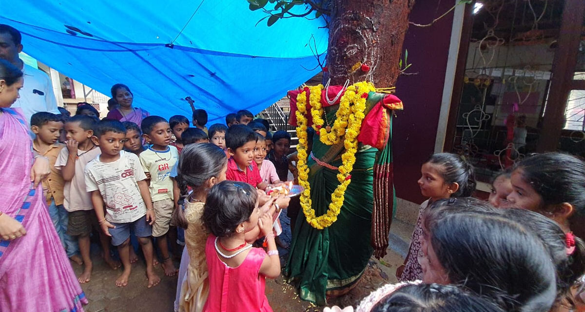 ಕಲ್ಲಡ್ಕ ಶ್ರೀರಾಮ ಹಿ. ಪ್ರಾ. ಶಾಲೆಯಲ್ಲಿ ಪ್ರಕೃತಿ ವಂದನ ಕಾರ್ಯಕ್ರಮ