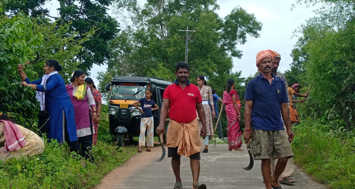 ರಾಜೀವ್ ಯುವಜನ ಸೇವಾ ಟ್ರಸ್ಟ್ (ರಿ )ಬಾಯಿಲ ಹಾಗೂ ಶ್ರೀ ದೇವಿ ಮಹಿಳಾ ಸಂಘ ಬಾಯಿಲ ವತಿಯಿಂದ ಸ್ವಚ್ಛತಾ ಕಾರ್ಯ