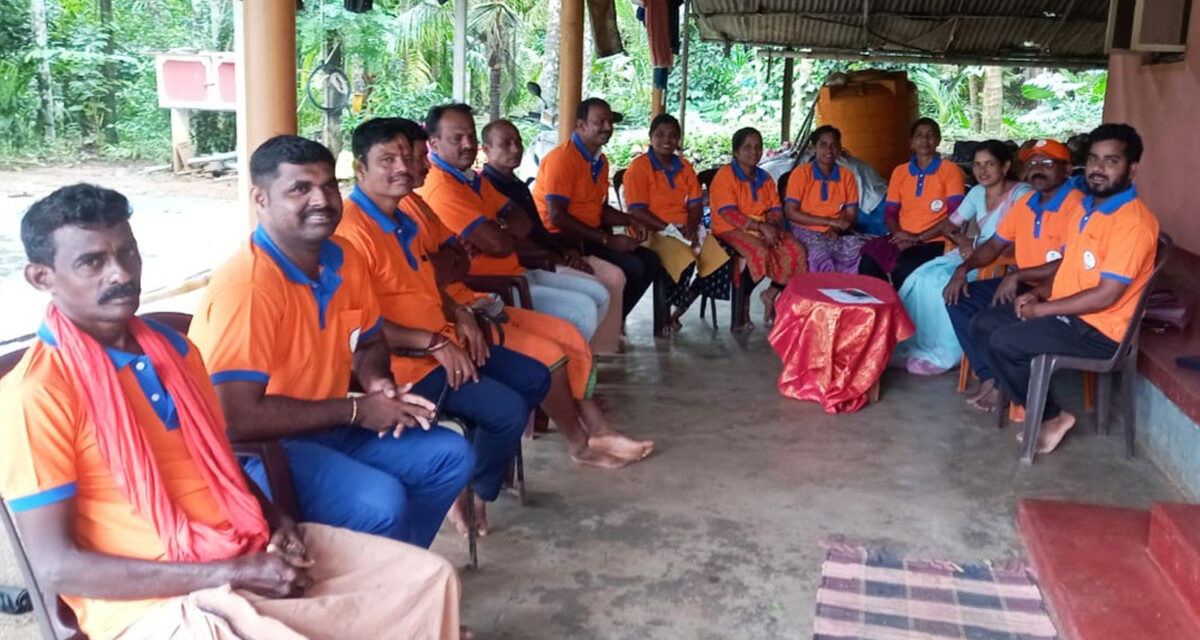 ಶೌರ್ಯ ವಿಪತ್ತು ನಿರ್ವಹಣ  ಘಟಕ ಶಂಭೂರು ಇದರ ಮಾಸಿಕ ಸಭೆ ಹಾಗೂ ಶ್ರಮದಾನ