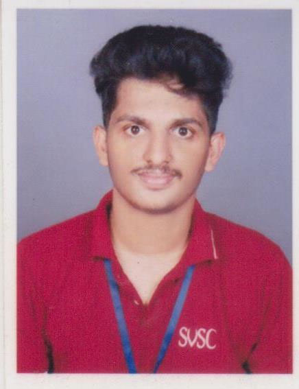 ಬಂಟ್ವಾಳದ ಎಸ್.ವಿ.ಎಸ್‌ಕಾಲೇಜಿನ ವಿದ್ಯಾರ್ಥಿಗೆರಾಜ್ಯಮಟ್ಟದಲ್ಲಿ 9 ನೇ ರ‍್ಯಾಂಕ್