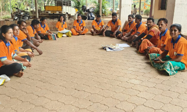 ಗ್ರಾಮಾಭಿವೃದ್ಧಿ ಯೋಜನೆಯ ಶೌರ್ಯ ವಿಪತ್ತು ನಿರ್ವಹಣಾ ಘಟಕ ಕಾಡಬೆಟ್ಟು ವಗ್ಗ ವತಿಯಿಂದ ಶ್ರಮದಾನ ಸೇವೆ ಹಾಗೂ ಮಾಸಿಕ ಸಭೆ