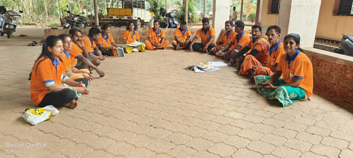 ಗ್ರಾಮಾಭಿವೃದ್ಧಿ ಯೋಜನೆಯ ಶೌರ್ಯ ವಿಪತ್ತು ನಿರ್ವಹಣಾ ಘಟಕ ಕಾಡಬೆಟ್ಟು ವಗ್ಗ ವತಿಯಿಂದ ಶ್ರಮದಾನ ಸೇವೆ ಹಾಗೂ ಮಾಸಿಕ ಸಭೆ