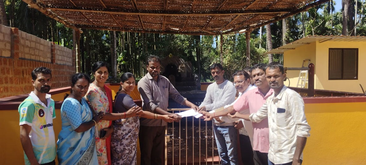 ನಾಗಬನ ಜೀರ್ಣೋದ್ಧಾರಕ್ಕೆ ಗ್ರಾಮಾಭಿವೃದ್ಧಿ ಯೋಜನೆಯಿಂದ 25 ಸಾವಿರ ಮಂಜೂರು