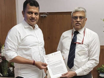 ಸಂಸದ ಕ್ಯಾ| ಬ್ರಿಜೇಶ್ ಚೌಟ ಅವರು  ಪಂಕಜ್ ಜೈನ್ ಅವರನ್ನು ಭೇಟಿ
