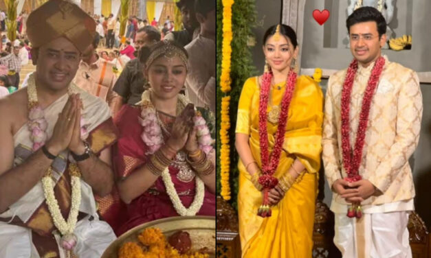 ಗಾಯಕಿ ಶಿವಶ್ರೀ ಜೊತೆ ಸಪ್ತಪದಿ ತುಳಿದ ಸಂಸದ ತೇಜಸ್ವಿ ಸೂರ್ಯ