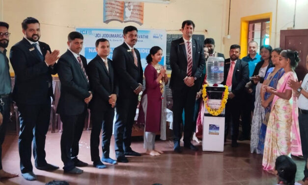 ಜೋಡುಮಾರ್ಗ ಜೇಸಿಯಿಂದ ಮಜಿ ಶಾಲೆಗೆ ಶುದ್ಧ ಕುಡಿಯುವ ನೀರಿನ ಘಟಕ ಹಸ್ತಾಂತರ ಮೂಲಕ ವಿಶ್ವ ಜಲ ದಿನ ಆಚರಣೆ