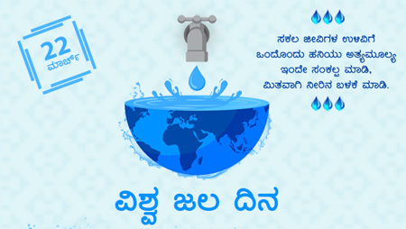 ಮಾರ್ಚ್‌ 22  ವಿಶ್ವ ಜಲ ದಿನ
