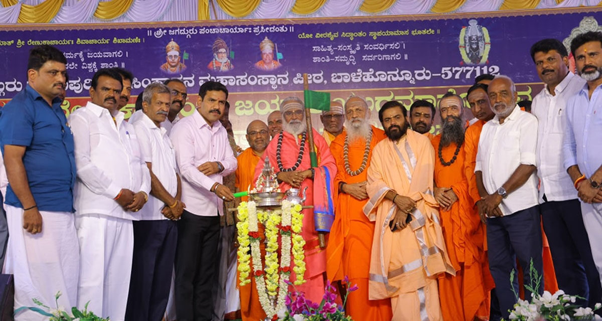 ಭಾರತದ ಸಂಸ್ಕೃತಿ ಅಡಿಪಾಯವೇ ಮಠಮಾನ್ಯಗಳ ಪರಂಪರೆ – ಬಿ.ವೈ.ವಿಜಯೇಂದ್ರ