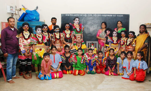 ಸರಕಾರಿ ಶಾಲೆಯಲ್ಲಿ ಕನ್ನಡ ಕಲಿತು ಯಕ್ಷಗಾನ ಪ್ರದರ್ಶಿಸಿದ ಅನ್ಯ ರಾಜ್ಯ ವಿದ್ಯಾರ್ಥಿಗಳು