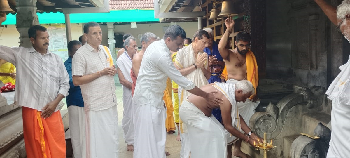 ಬಂಟ್ವಾಳ: ಶ್ರೀ ನಿಟಿಲಾಕ್ಷ ಸದಾಶಿವ ದೇವಸ್ಥಾನದಲ್ಲಿ ಅತಿಮಹಾರುದ್ರ ಪಾರಾಯಣ