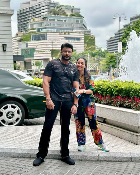 ಮದುವೆ ಆ್ಯನಿವರ್ಸರಿ  ವಿಶೇಷವಾಗಿ ಆಚರಿಸಲು ಇಂಡೋನೇಷ್ಯಾದ ಬಾಲಿಗೆ ದರ್ಶನ್ ದಂಪತಿ