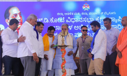 ಕಾಂಗ್ರೆಸ್  ಸರ್ಕಾರ ಬುದ್ಧ, ಬಸವ, ಅಂಬೇಡ್ಕರ್, ಗಾಂಧಿ ಮತ್ತು ಸಂವಿಧಾನದ ಆಶಯಗಳ ಅಡಿಯಲ್ಲಿ ಕಾರ್ಯ ನಿರ್ವಹಿಸುತ್ತಿದೆ – ಸಿ.ಎಂ.