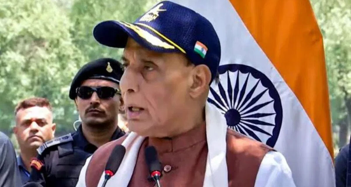 ಪಾಕಿಸ್ತಾನ  ಕೈಯಲ್ಲಿ ಪರಮಾಣು ಶಸ್ತ್ರಾಸ್ತ್ರಗಳು ಎಷ್ಟು ಸುರಕ್ಷಿತ – ರಾಜನಾಥ್ ಸಿಂಗ್