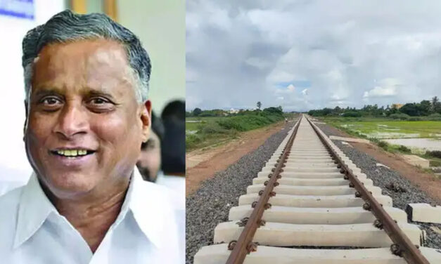 ಕರ್ನಾಟಕಕ್ಕೆ ಹೊಸ 2 ರೈಲು ಮಾರ್ಗ ಘೋಷಿಸಿದ – ಕೇಂದ್ರ ಸಚಿವ ವಿ. ಸೋಮಣ್ಣ