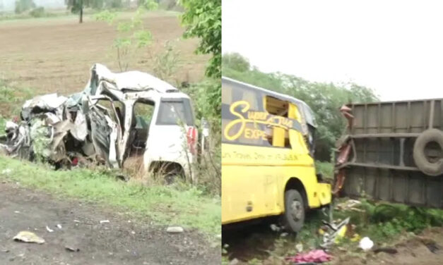 ವಿಜಯಪುರದಲ್ಲಿ ಭೀಕರ ಅಪಘಾತ – ಐವರು ದುರ್ಮರಣ