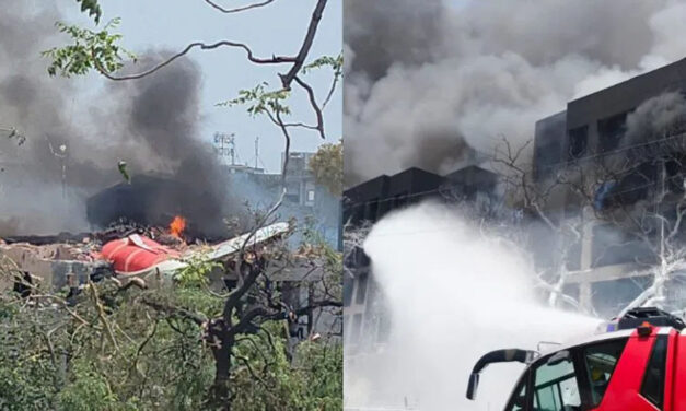 ಅಹಮದಾಬಾದ್‌ನ ವಸತಿ ಪ್ರದೇಶದಲ್ಲಿ 242 ಪ್ರಯಾಣಿಕರಿದ್ದ ವಿಮಾನ ಪತನ