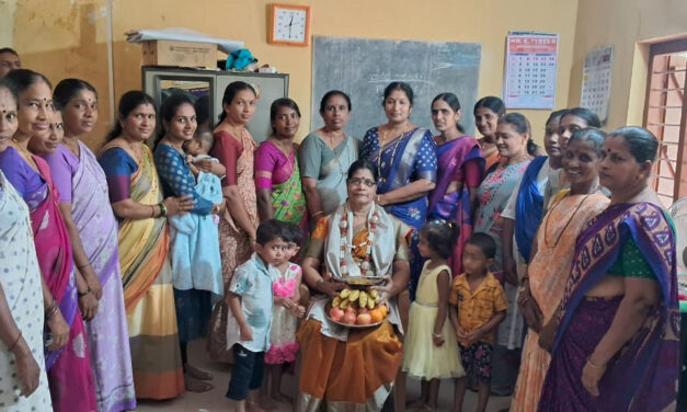 ಅಂಗನವಾಡಿ ಶಿಕ್ಷಕಿಗೆ ಬಿಳ್ಕೊಡುಗೆ ಕಾರ್ಯಕ್ರಮ
