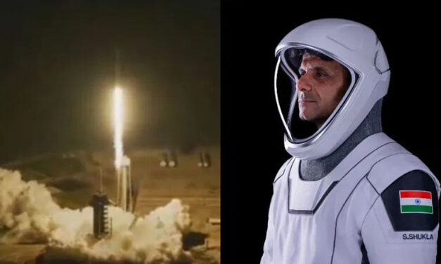 ಆಕ್ಸಿಯಂ-4 ಉಡಾವಣೆ ಯಶಸ್ವಿ – ಶುಭಾಂಶು ಶುಕ್ಲಾ ಸೇರಿ ನಾಲ್ವರು ಗಗನಯಾತ್ರಿಗಳು ಅಂತರಿಕ್ಷ ಪ್ರಯಾಣ