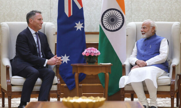 ಆಸ್ಟ್ರೇಲಿಯಾದ ಉಪ ಪ್ರಧಾನಮಂತ್ರಿ ಮತ್ತು ರಕ್ಷಣಾ ಸಚಿವರು ಪ್ರಧಾನಮಂತ್ರಿ ಮೋದಿ ಅವರನ್ನು ಭೇಟಿ