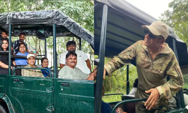 ಕಬಿನಿ ಡ್ಯಾಂಗೆ ಶಿವಣ್ಣ ದಂಪತಿ ಭೇಟಿ