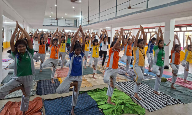 ಶ್ರೀ ವೆಂಕಟರಮಣ ಸ್ವಾಮಿ ಸಮೂಹ ವಿದ್ಯಾಸಂಸ್ಥೆ, ವಿದ್ಯಾಗಿರಿ ಬಂಟ್ವಾಳ: ವಿಶ್ವ ಯೋಗ ದಿನಾಚರಣೆ