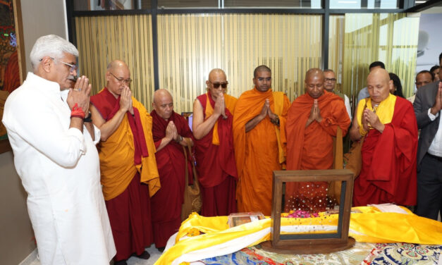 ಪವಿತ್ರ ಪಿಪ್ರಹ್ವಾ ಅವಶೇಷಗಳು 127 ವರ್ಷಗಳ ನಂತರ ತವರಿಗೆ ವಾಪಸ್ – ಪ್ರಧಾನಮಂತ್ರಿ ಸ್ವಾಗತ