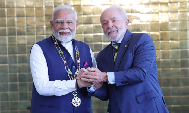 ಪ್ರಧಾನಮಂತ್ರಿ ಅವರಿಗೆ ಬ್ರೆಜಿಲ್ ನ ಅತ್ಯುನ್ನತ ರಾಷ್ಟ್ರೀಯ ಗೌರವ