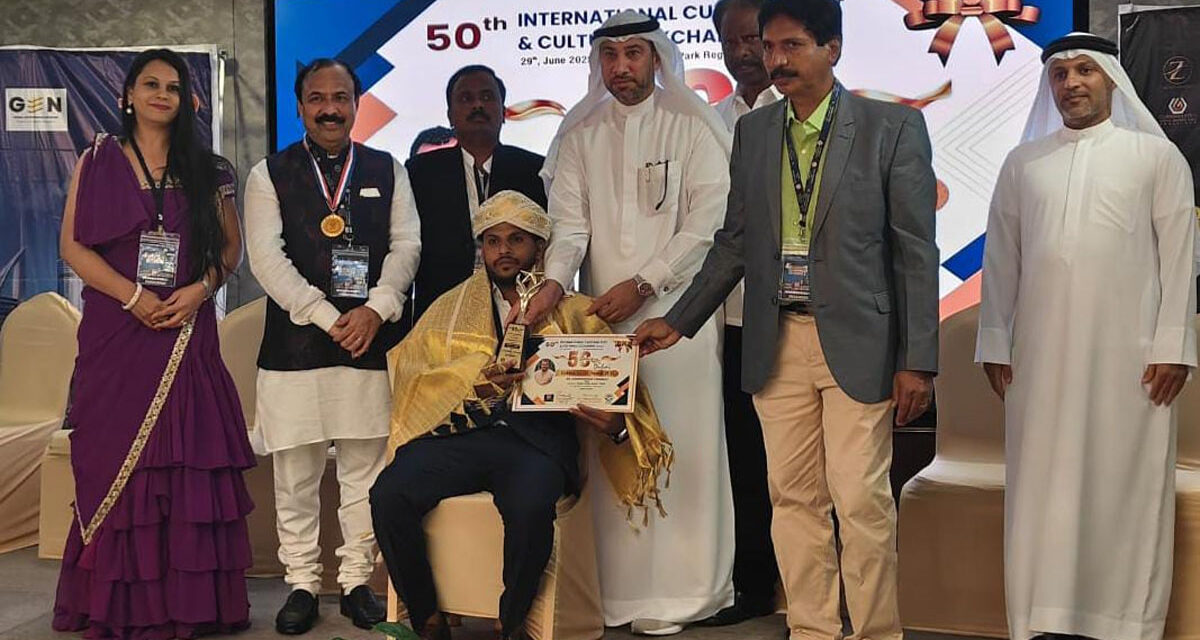 ತರಕಾರಿ ಮಾರುವ ಮಹಮ್ಮದ್ ಶರೀಫ್ ದುಬೈಯಲ್ಲಿ ಅಂತಾರಾಷ್ಟ್ರೀಯ ಪ್ರಶಸ್ತಿ