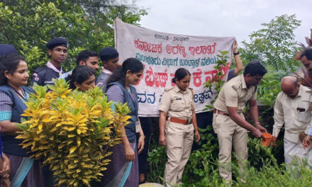 ಬಂಟ್ವಾಳ ವಿದ್ಯಾಗಿರಿ ಶ್ರೀ ವೆಂಕಟರಮಣ ಆಂಗ್ಲ ಮಾಧ್ಯಮ ಶಾಲೆಯಲ್ಲಿ  ವನಮಹೋತ್ಸವ ಆಚರಣೆ