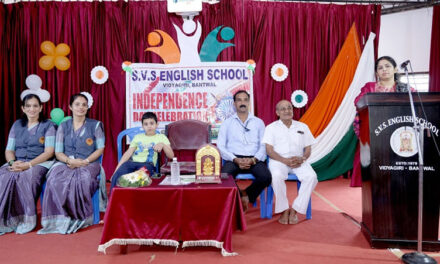 ಶ್ರೀ ವೆಂಕಟರಮಣ ಸ್ವಾಮಿ ಆಂಗ್ಲ ಮಾಧ್ಯಮ ಶಾಲೆ ವಿದ್ಯಾಗಿರಿ ಬಂಟ್ವಾಳ: 79ನೇ ಸ್ವಾತಂತ್ರ್ಯೋತ್ಸವ ಕಾರ‍್ಯಕ್ರಮ
