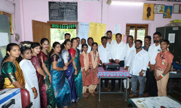 ಸ್ವಾತಂತ್ರ್ಯೋತ್ಸವ ನಿಮಿತ್ತ ಕೆಲಿಂಜ ಸರಕಾರಿ ಶಾಲೆಗೆ ಪ್ರಿಂಟರ್ ಕೊಡುಗೆ