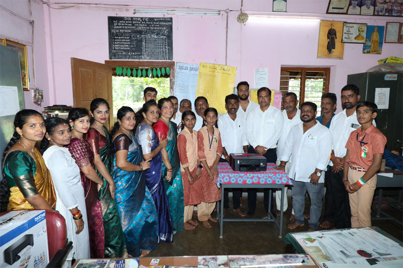 ಸ್ವಾತಂತ್ರ್ಯೋತ್ಸವ ನಿಮಿತ್ತ ಕೆಲಿಂಜ ಸರಕಾರಿ ಶಾಲೆಗೆ ಪ್ರಿಂಟರ್ ಕೊಡುಗೆ