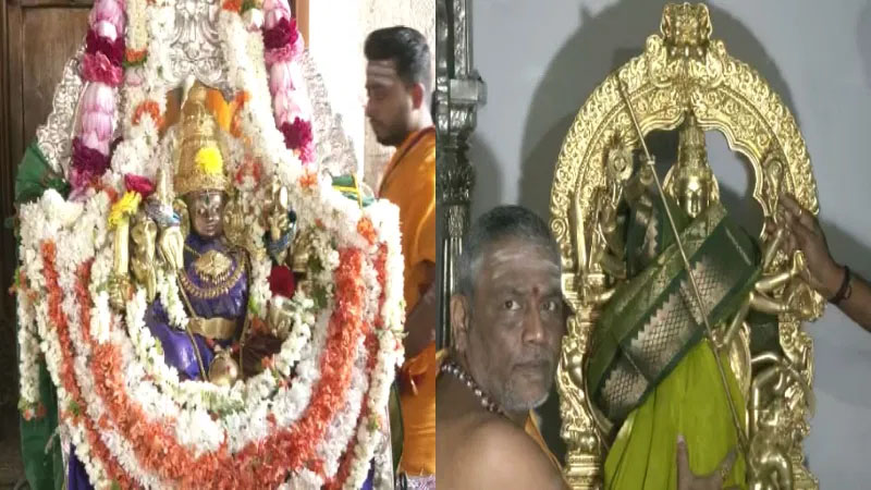 ನಾಳೆ ವಿಶ್ವವಿಖ್ಯಾತ ಮೈಸೂರು ದಸರಾ ಮಹೋತ್ಸವಕ್ಕೆ ವಿದ್ಯುಕ್ತ ಚಾಲನೆ – ಚಾಮುಂಡಿ ಬೆಟ್ಟದಲ್ಲಿ ಭರದ ಸಿದ್ಧತೆ