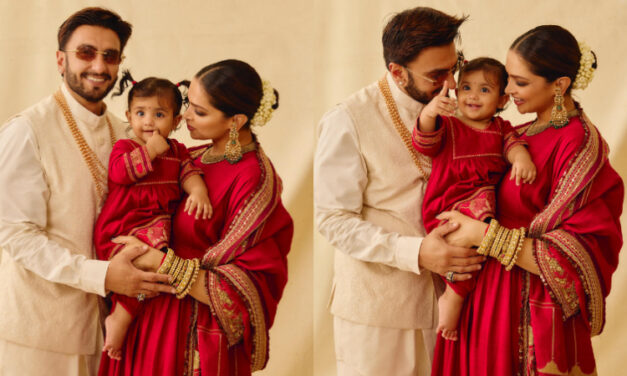 ಸ್ಟಾರ್‌ಜೋಡಿ ದೀಪಿಕಾ ಪಡುಕೋಣೆ ಹಾಗೂ ರಣ್‌ವೀರ್ ಸಿಂಗ್ ಮಗಳ ಫೋಟೋ ರಿವೀಲ್