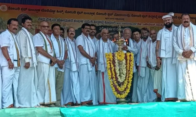 ವೀರ ವಿಕ್ರಮ ಜೋಡುಕರೆ  ‘ರೋಟರಿ ಕಂಬಳ’ ಕ್ಕೆ ಚಾಲನೆ