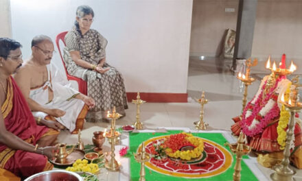 ಶ್ರೀ ಕ್ಷೇತ್ರ ಏರಮಲೆ ಕಾಡೆದಿ ಭದ್ರಕಾಳಿ ದೇವಸ್ಥಾನದಲ್ಲಿ ದುರ್ಗಾ ನಮಸ್ಕಾರ ಪೂಜೆ