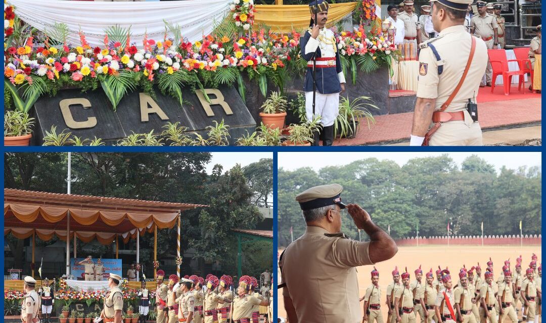CAR ಪ್ರಧಾನ ಕಚೇರಿಯಲ್ಲಿ ನಡೆದ ಮಾಸಿಕ ಪೆರೇಡ್